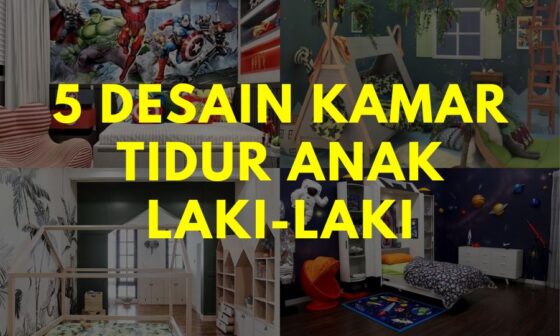 Desain Kamar Tidur Anak Laki-Laki