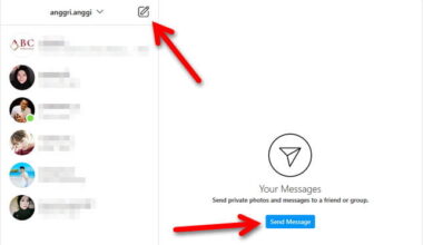 Cara Membuka DM Instagram