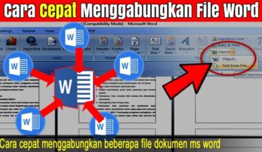 Cara Menggabungkan File Word