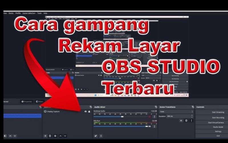 Cara Menggunakan OBS