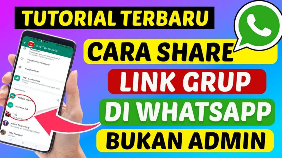 Cara Menyalin Link Grup WhatsApp