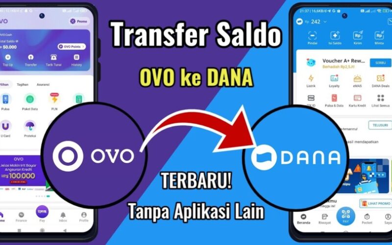 Cara Transfer OVO Ke DANA