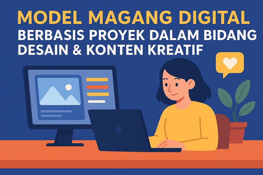 Model Magang Digital Berbasis Proyek dalam Bidang Desain & Konten Kreatif